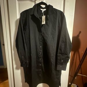 “The Best Poplin” shirt dress